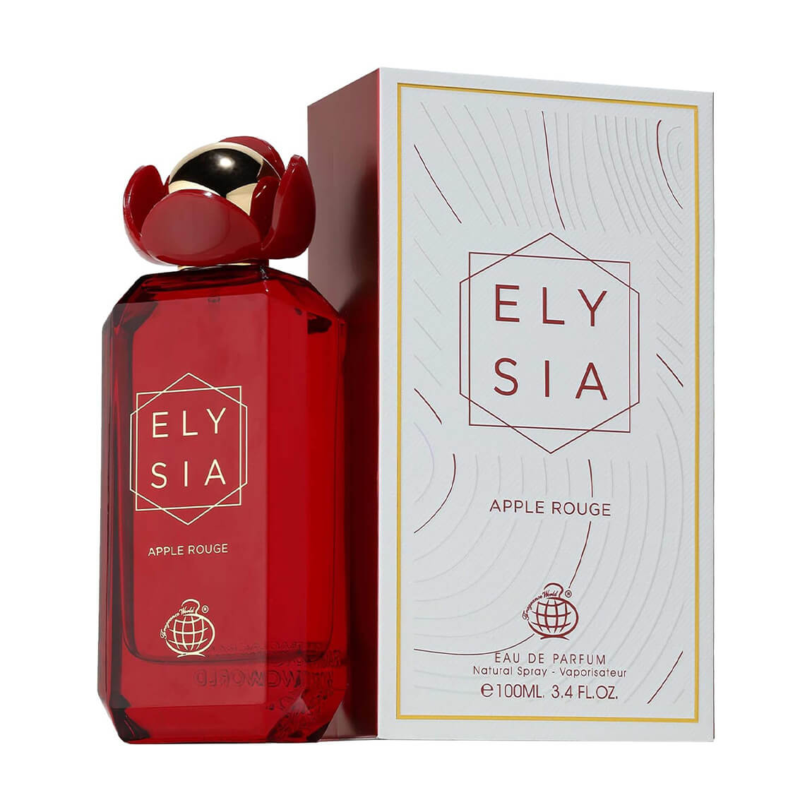 Fragrance World Elysia Apple Rouge Eau de Parfum 3.4oz